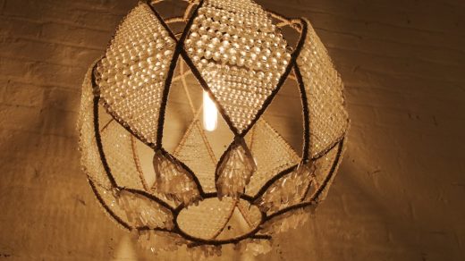 Photo ceramic wall lamp